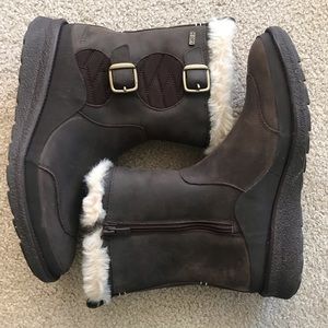 Merrell women’s insulated warm boots 9.5 brown EUC